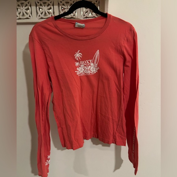 Vintage Y2K Roxy Long Sleeve T Shirt - Picture 1 of 8